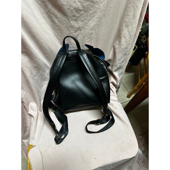 Loungefly Disney Lilo & Stitch Vampire Stitch Bow Tie Mini Backpack - Picture 2 of 3